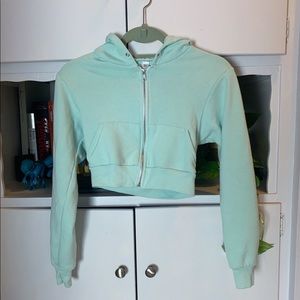 American Apparel Cropped Hoodie
